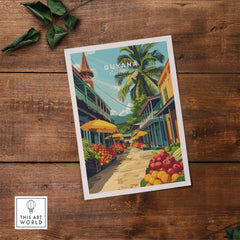 Guyana Poster Caribbean