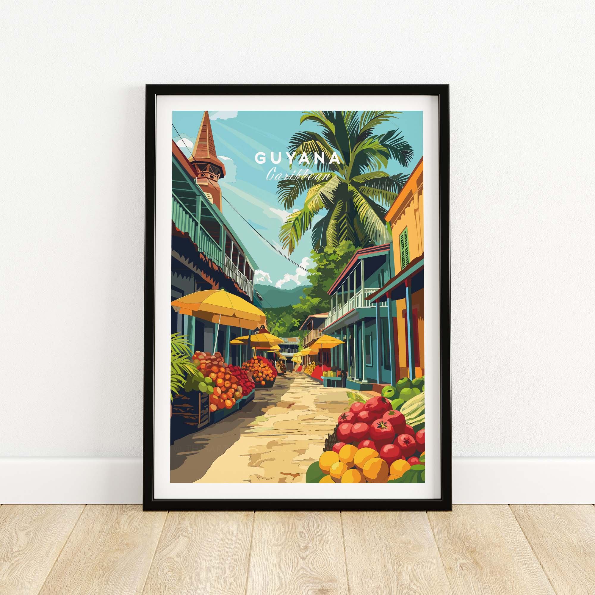 Guyana Poster Caribbean