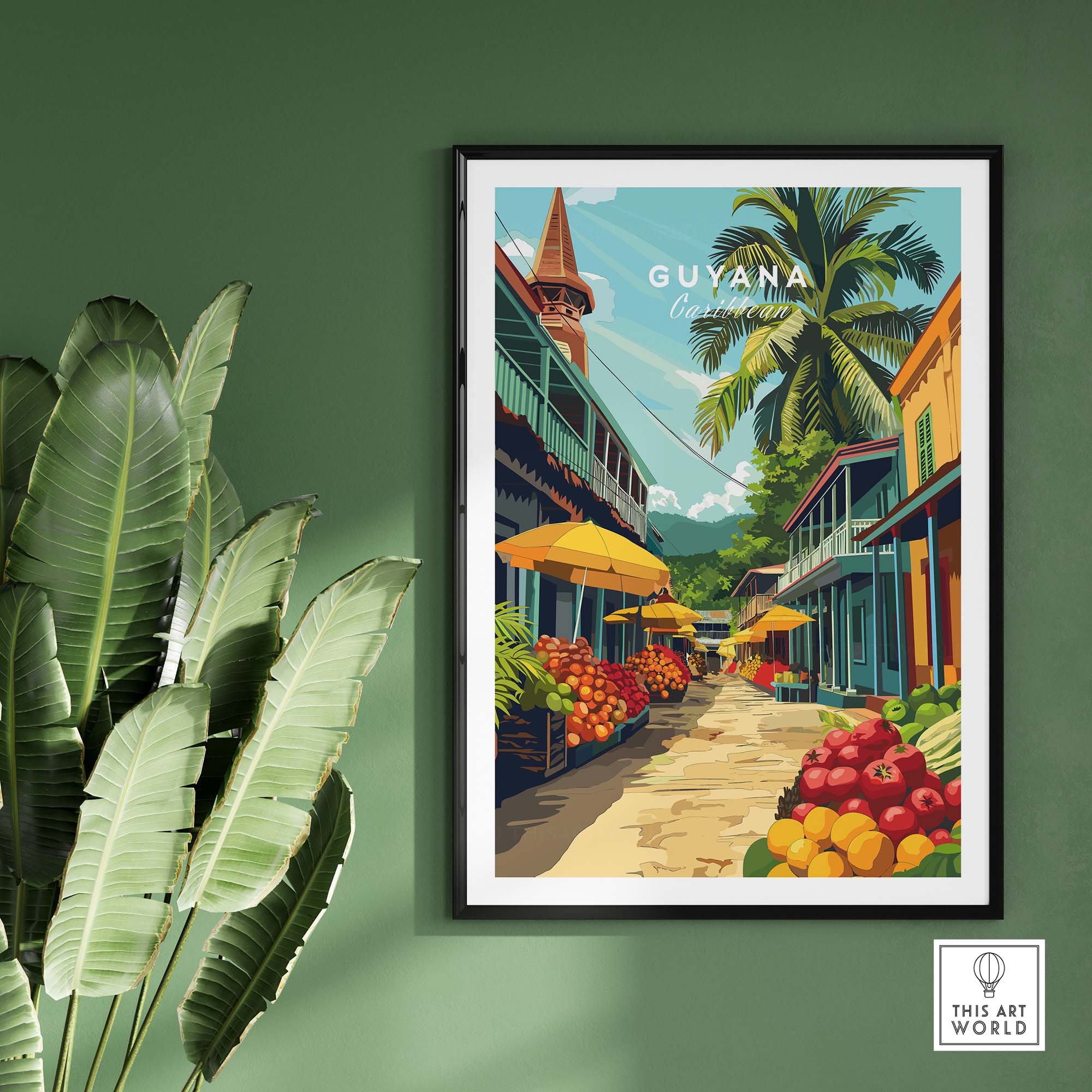 Guyana Poster Caribbean
