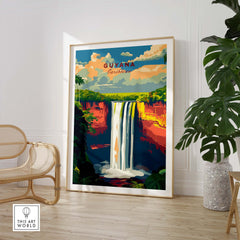 Guyana Poster Print