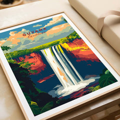 Guyana Poster Print