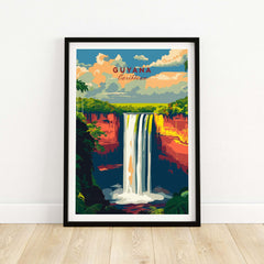 Guyana Poster Print