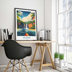 Guyana Print