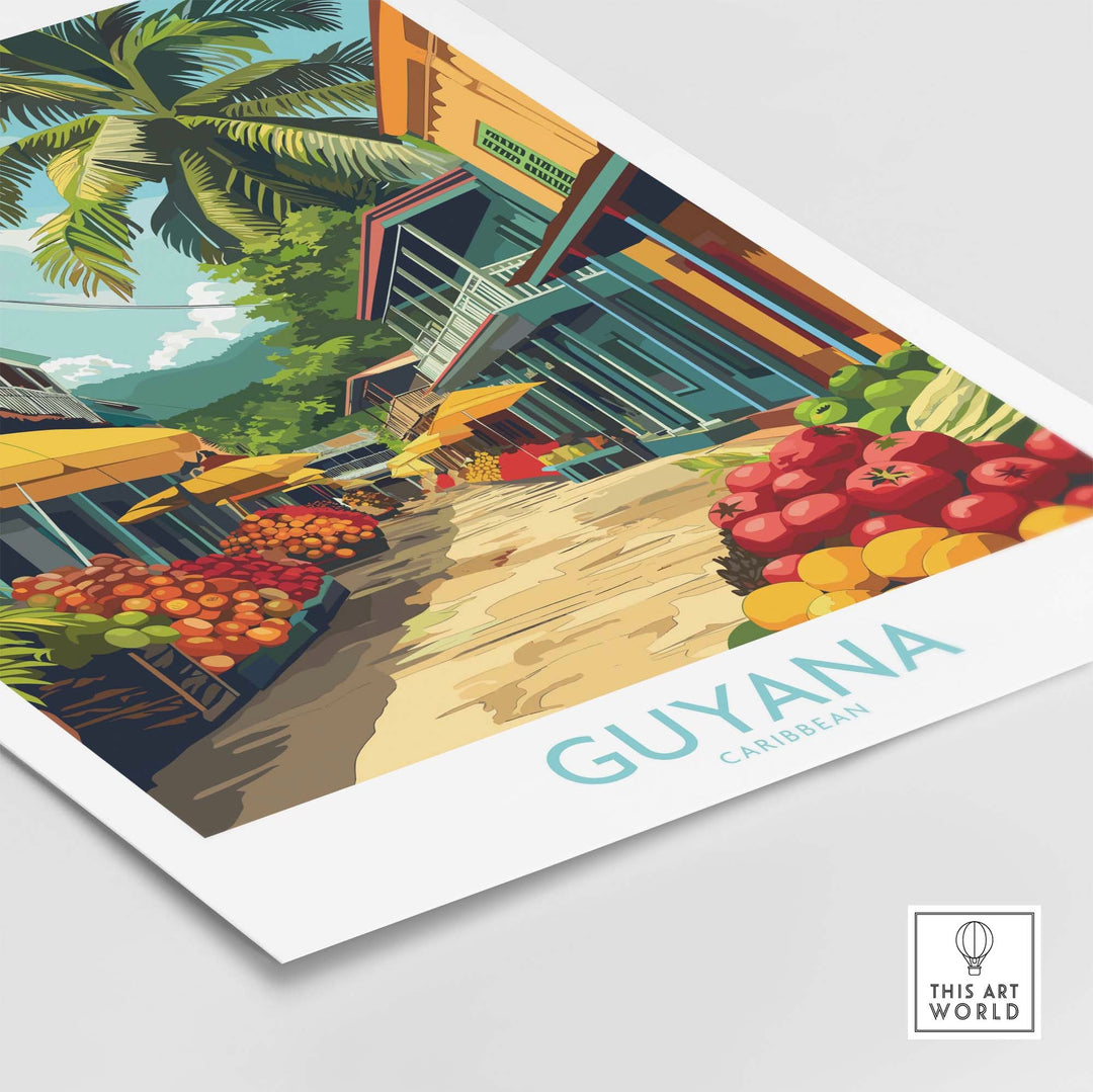 Guyana Print Caribbean