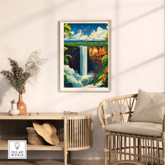 Guyana Travel Poster - Vibrant Design Inspired by the Beauty of Guyana