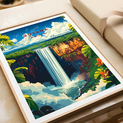 Guyana Travel Poster - Vibrant Design Inspired by the Beauty of Guyana