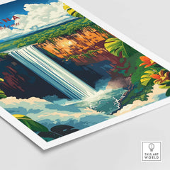 Guyana Travel Poster - Vibrant Design Inspired by the Beauty of Guyana