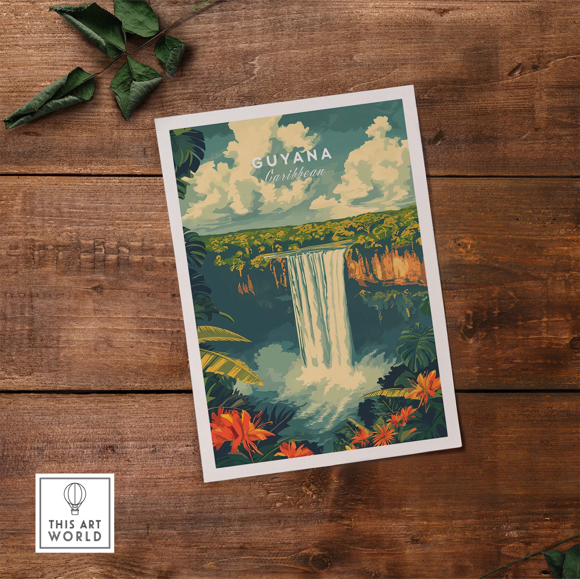 Guyana Travel Print