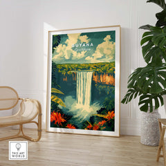Guyana Travel Print
