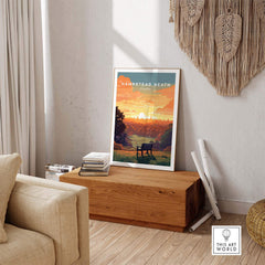 Hampstead Heath Art Print view our best collection or travel posters and prints - ThisArtWorld