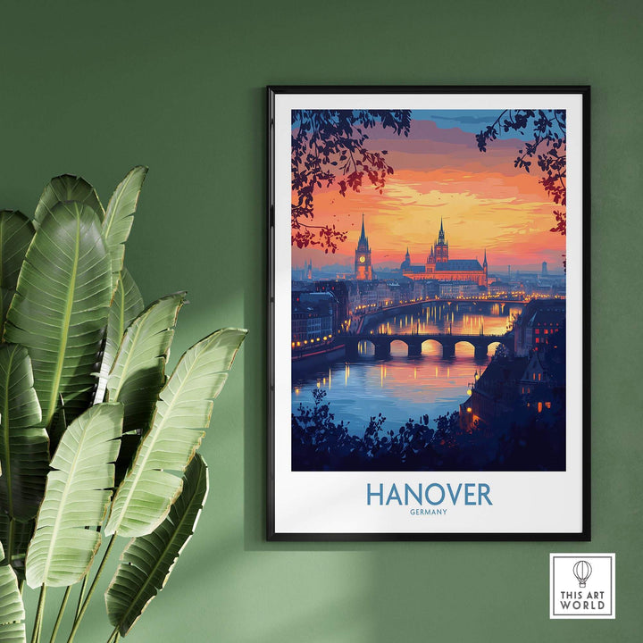 Hanover Travel Poster