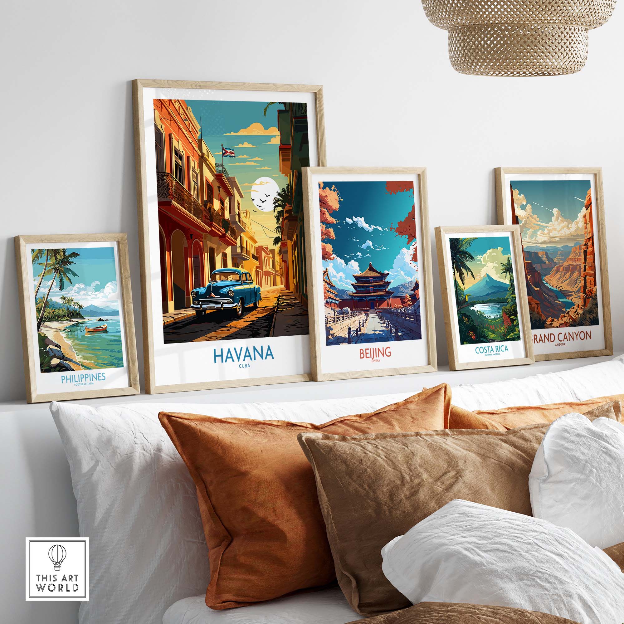 Havana Print part of our best collection or travel posters and prints - This Art World