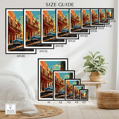 Havana Travel Poster part of our best collection or travel posters and prints - This Art World