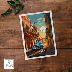 Havana Travel Poster part of our best collection or travel posters and prints - This Art World