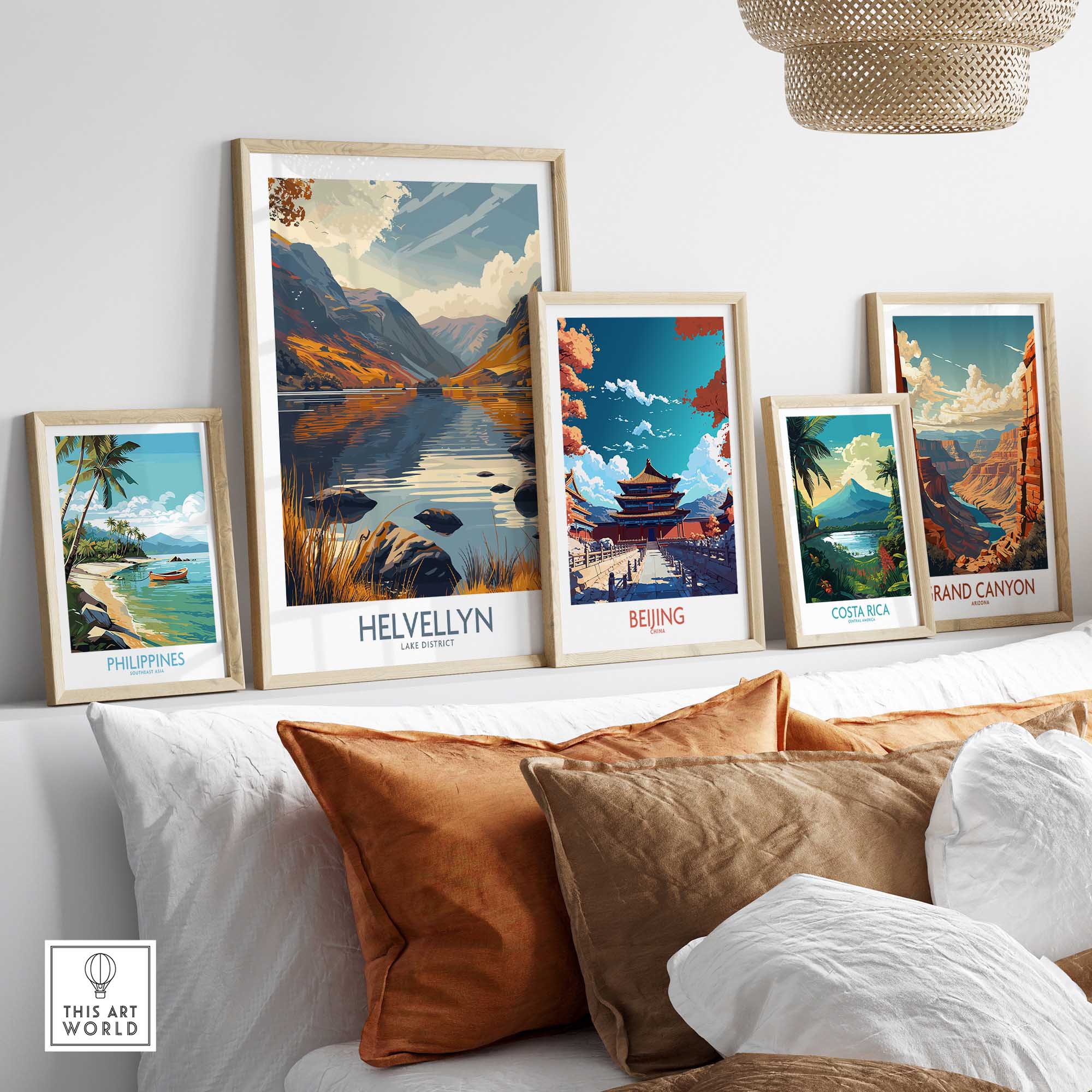 Helvellyn Lake District Print-This Art World