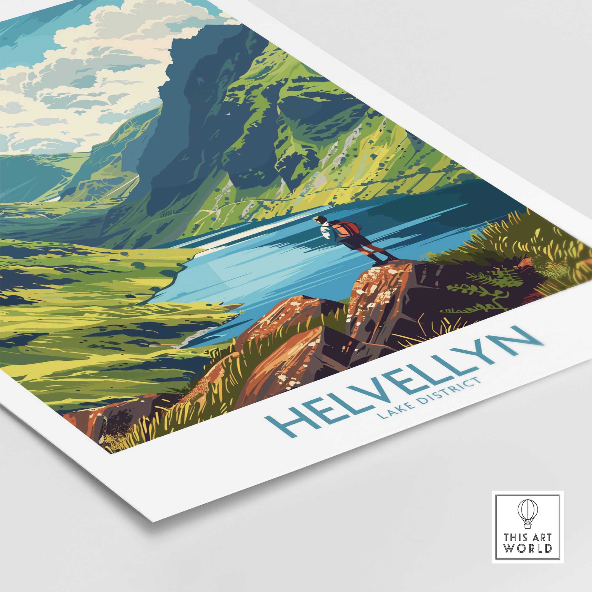 Helvellyn Poster-This Art World