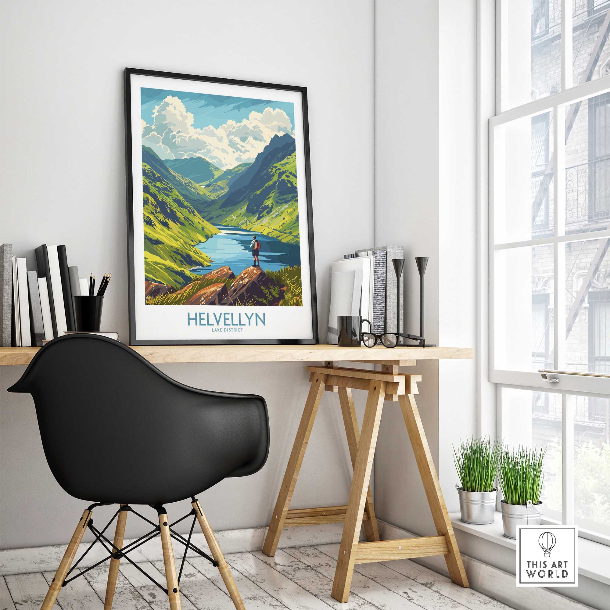 Helvellyn Poster-This Art World