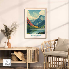 Helvellyn Print - Lake District-This Art World