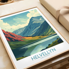 Helvellyn Print - Lake District-This Art World