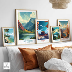 Helvellyn Print - Lake District-This Art World