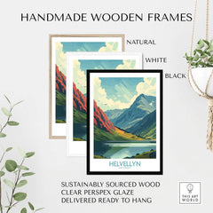Helvellyn Print - Lake District-This Art World