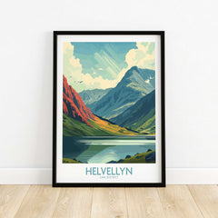 Helvellyn Print - Lake District-This Art World