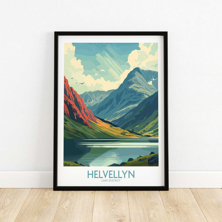 Helvellyn Print - Lake District-This Art World