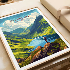 Helvellyn Travel Poster-This Art World