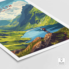 Helvellyn Travel Poster-This Art World