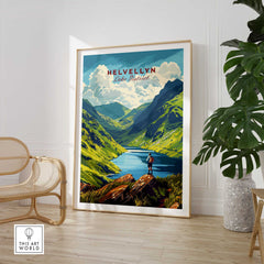 Helvellyn Travel Poster-This Art World