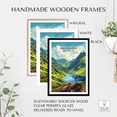 Helvellyn Travel Poster-This Art World