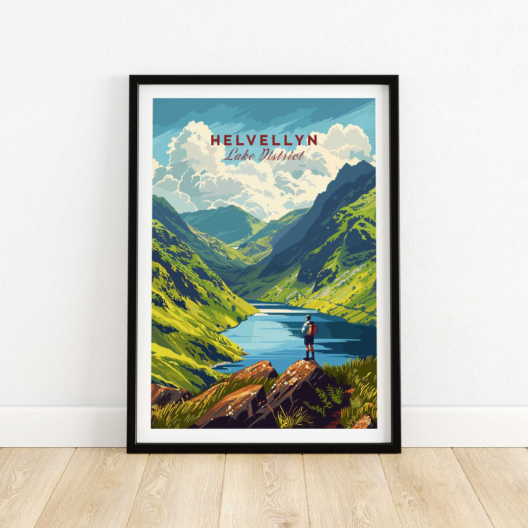 Helvellyn Travel Poster-This Art World