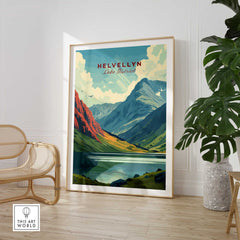 Helvellyn Travel Print-This Art World