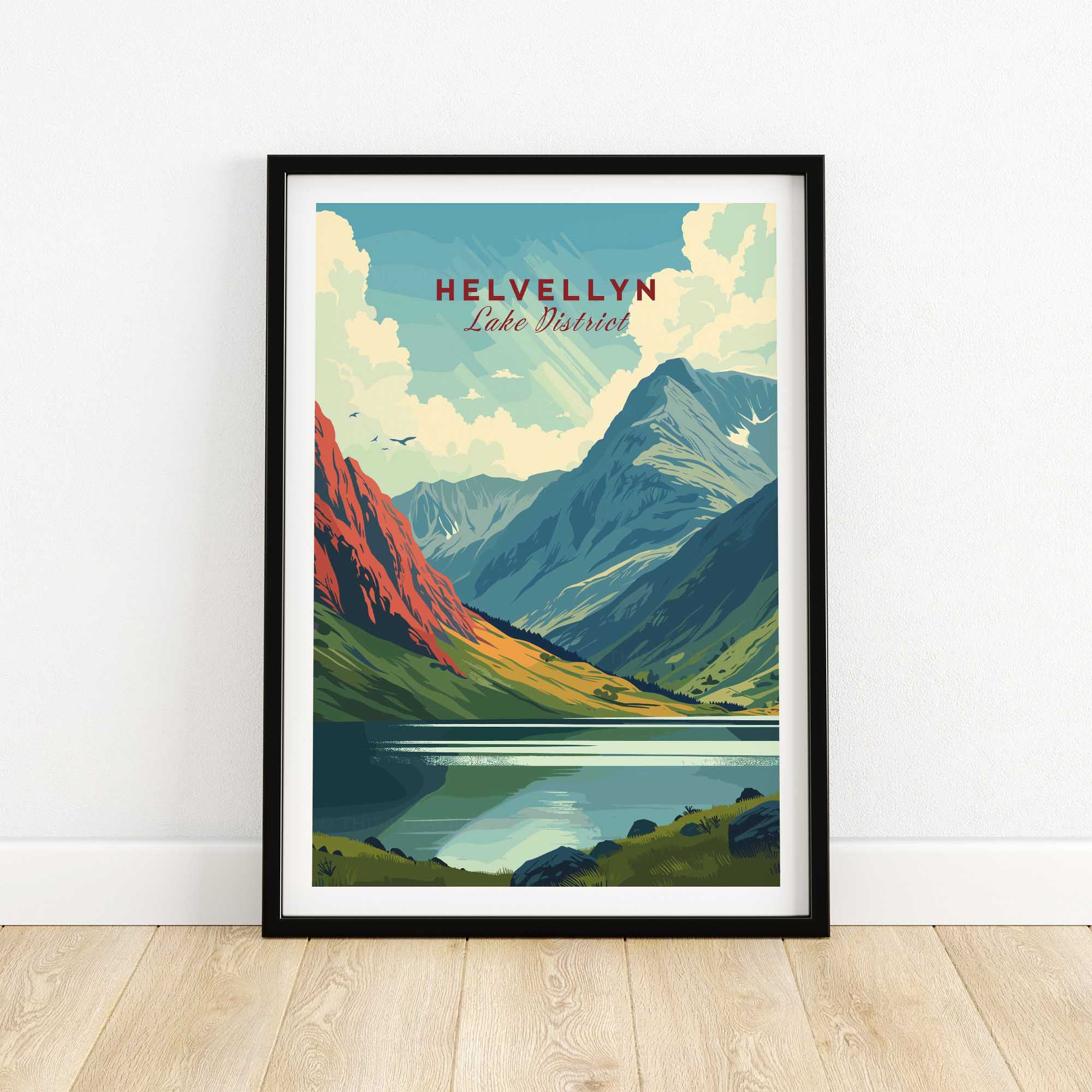Helvellyn Travel Print-This Art World