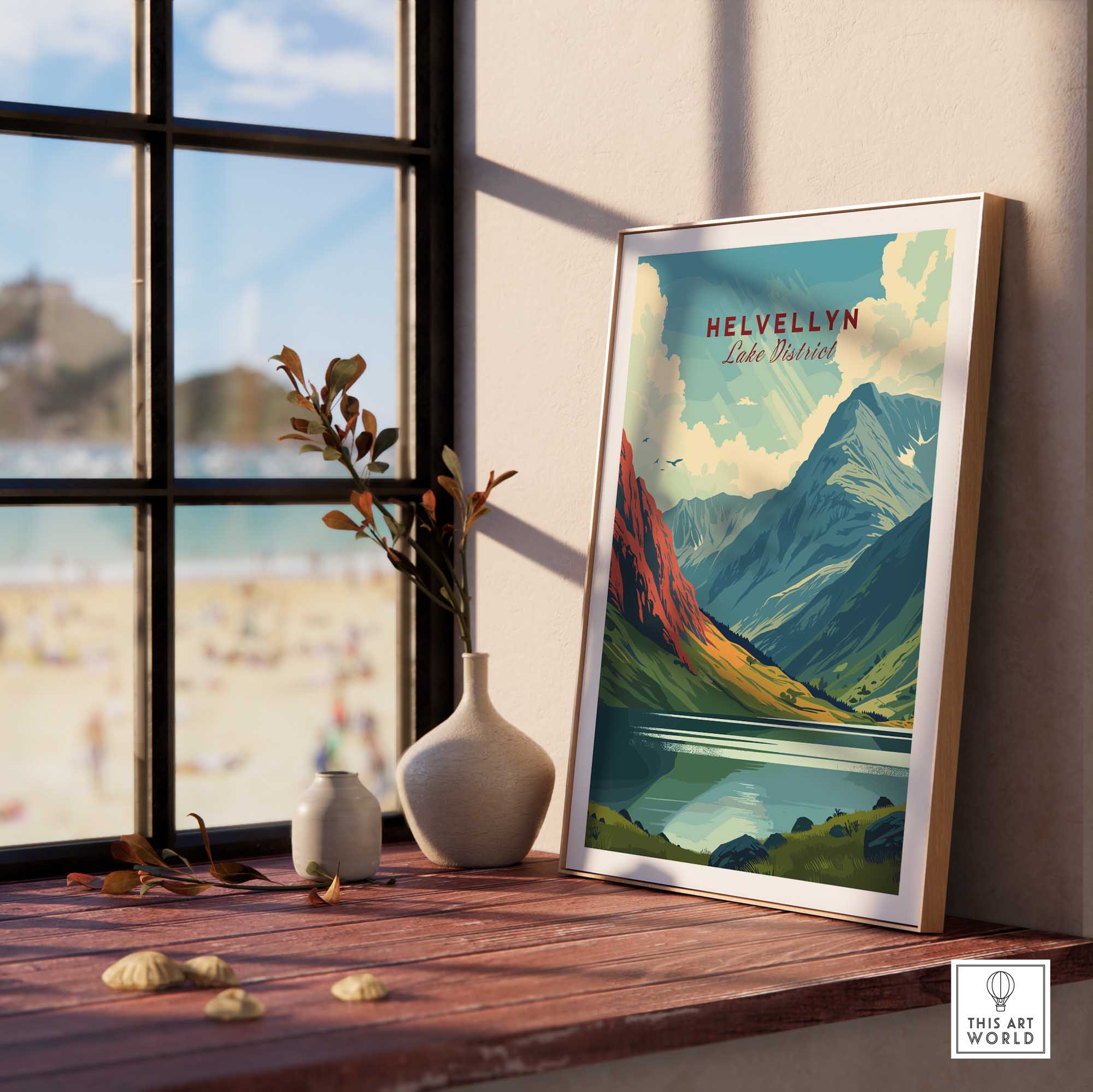 Helvellyn Travel Print-This Art World