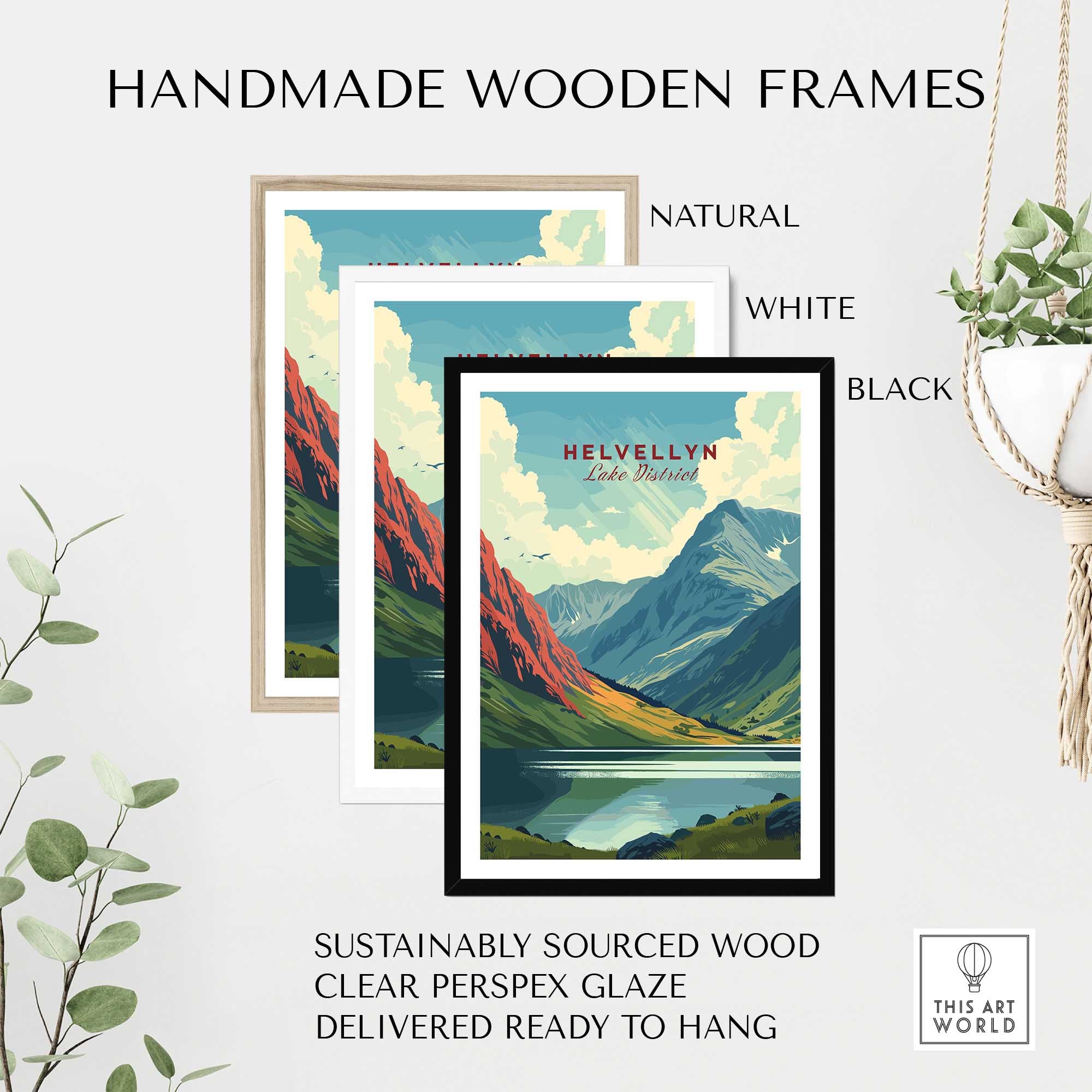 Helvellyn Travel Print-This Art World