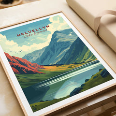 Helvellyn Travel Print-This Art World