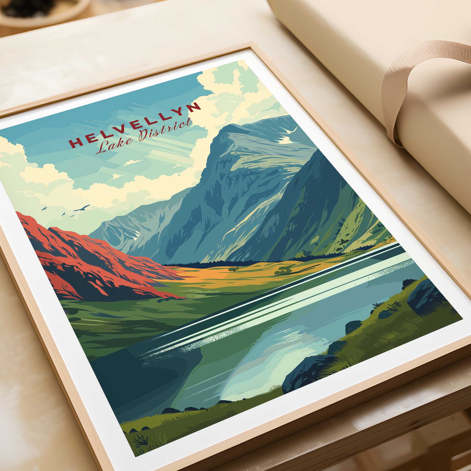 Helvellyn Travel Print-This Art World