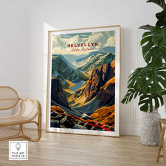 Helvellyn Wall Art Lake District-This Art World