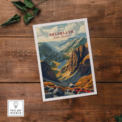 Helvellyn Wall Art Lake District-This Art World