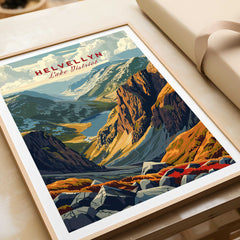 Helvellyn Wall Art Lake District-This Art World