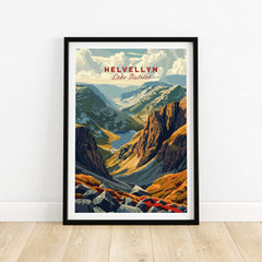 Helvellyn Wall Art Lake District-This Art World