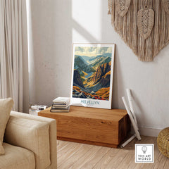 Helvellyn Wall Art Print-This Art World