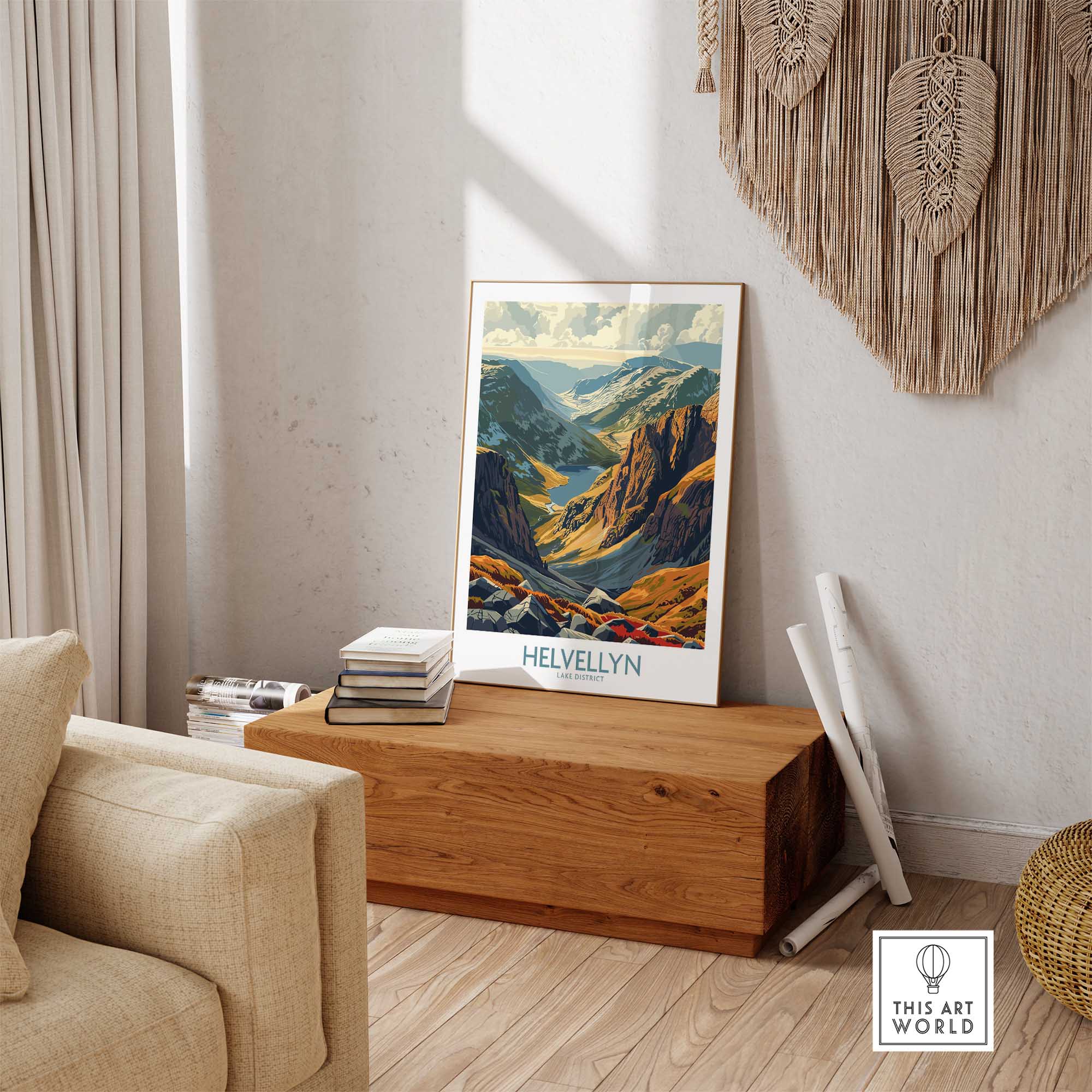 Helvellyn Wall Art Print-This Art World