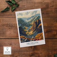 Helvellyn Wall Art Print-This Art World