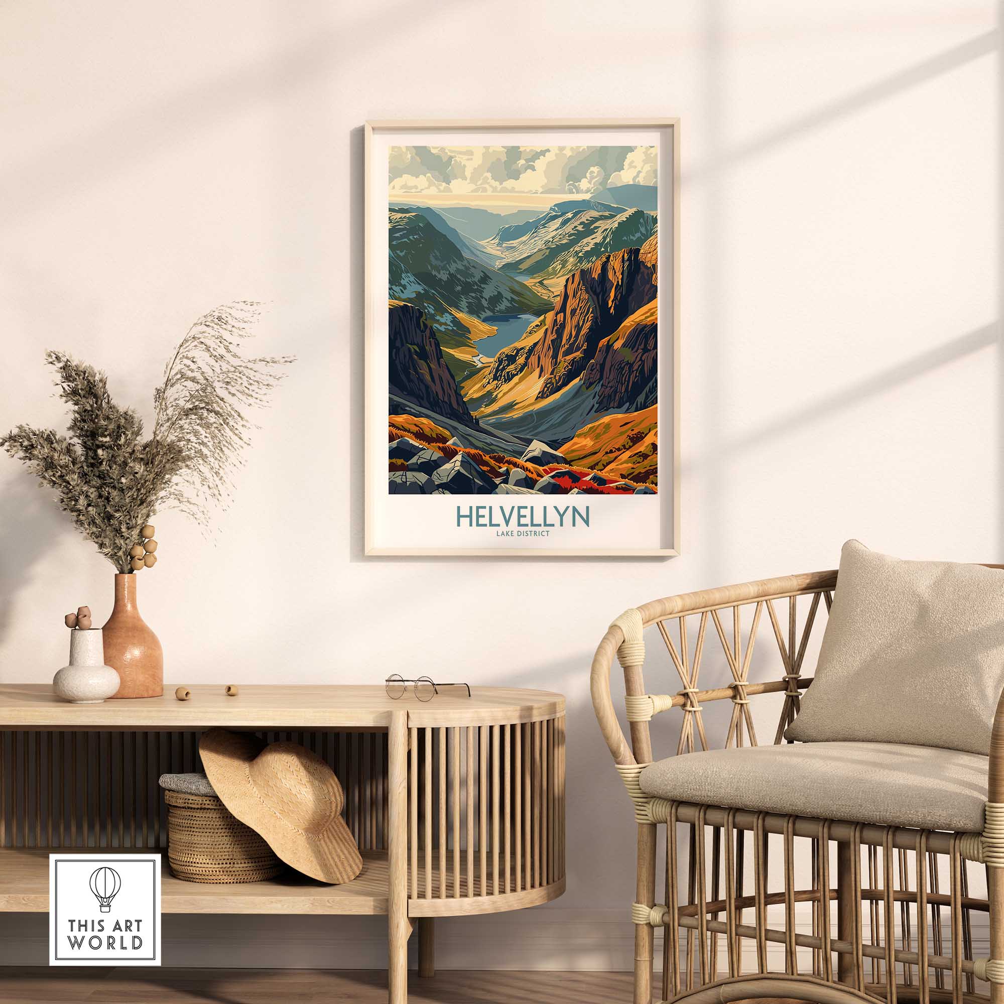 Helvellyn Wall Art Print-This Art World