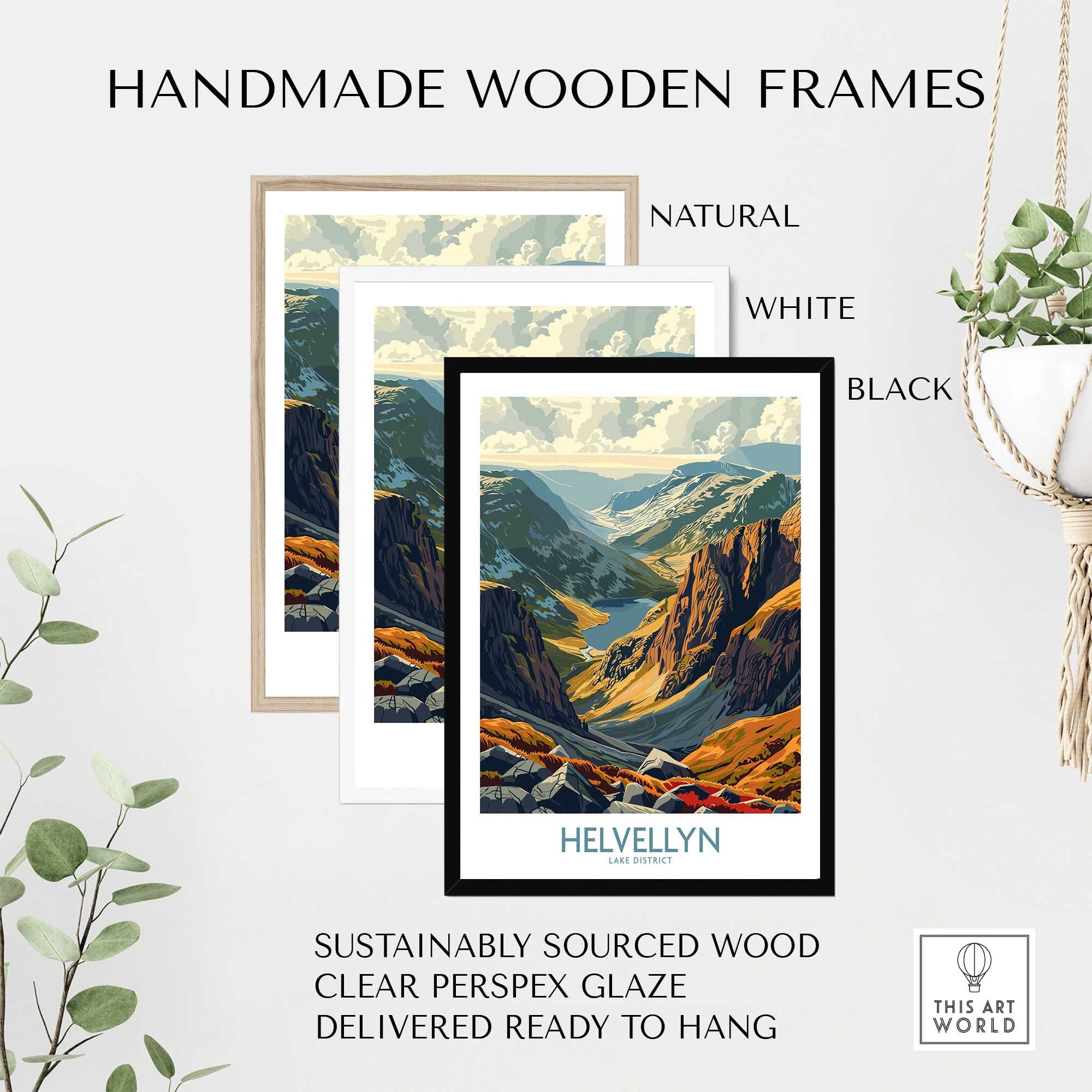 Helvellyn Wall Art Print-This Art World
