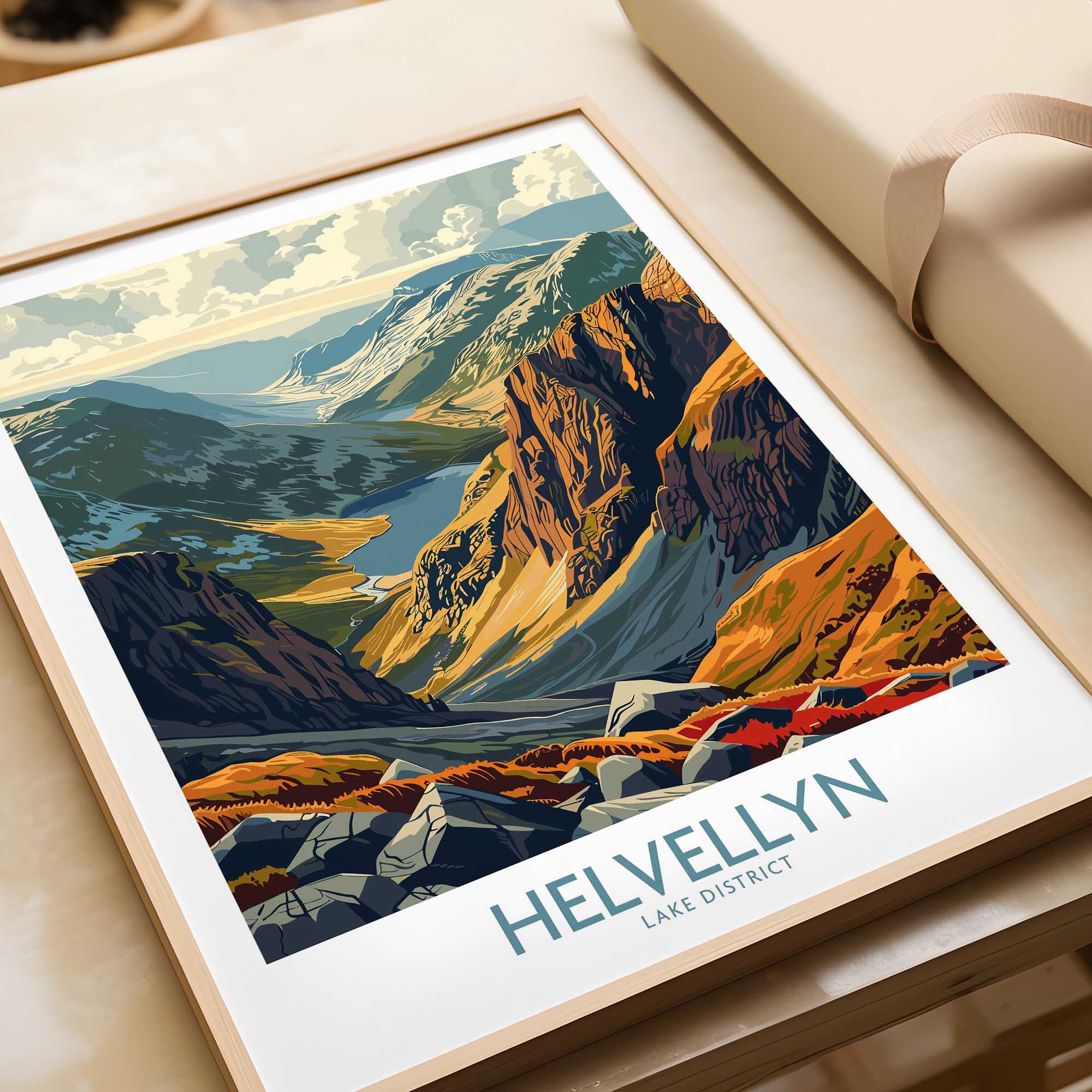 Helvellyn Wall Art Print-This Art World