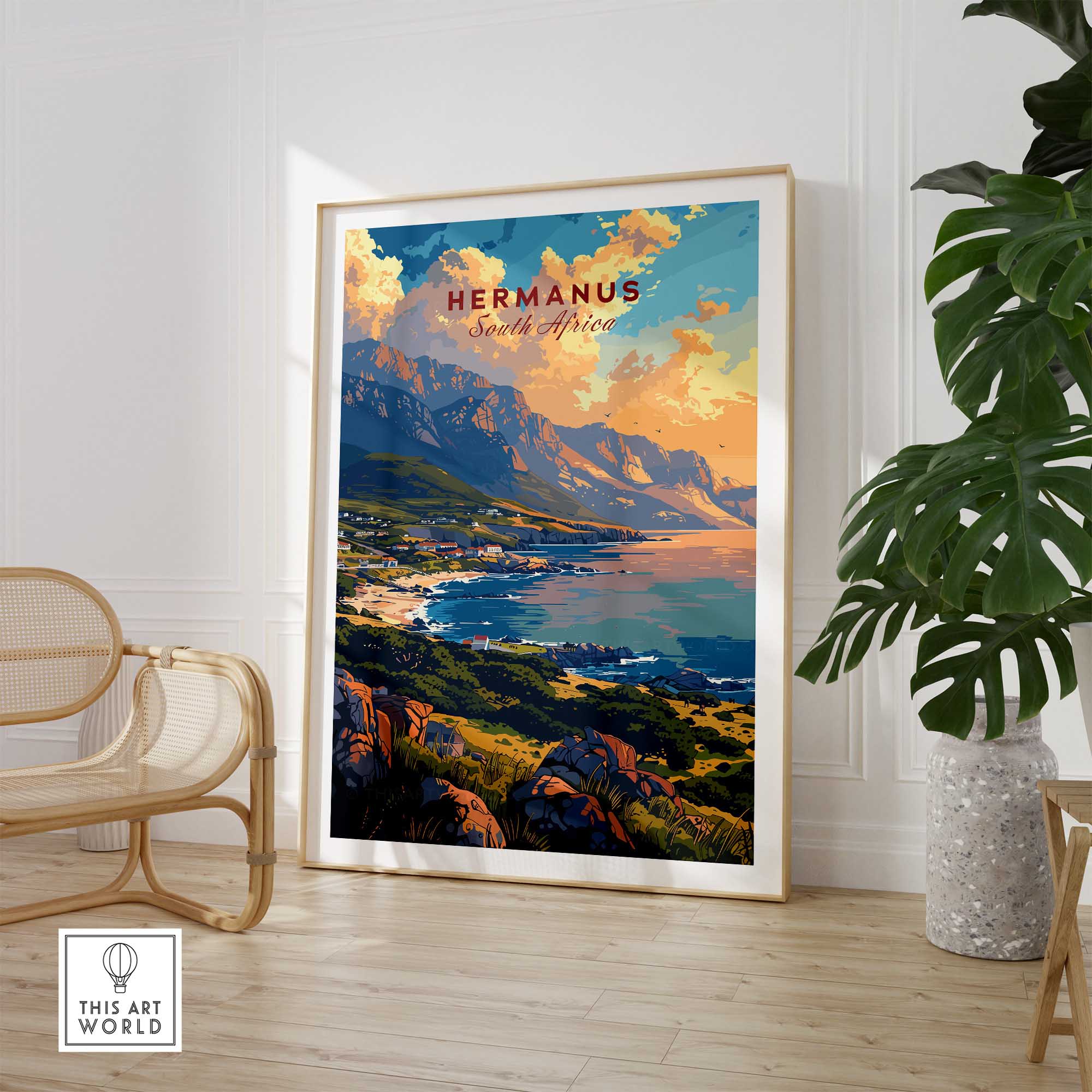 Hermanus Poster South Africa-This Art World
