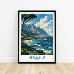 Hermanus South Africa Travel Poster-This Art World